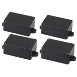 Zulkit Junction Box IP65 Waterproof ABS Plastic Universal Electrical Boxes Project Enclosure with Fixed Ear Black 3.27 x 2.28 x 