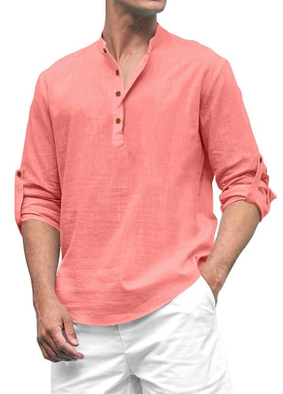 Royalscout Men'S Cotton Polyester Blend Regular Fit Full Sleeve Kurta Perfect For Special Occasions, Family Events, Or Daily Eth