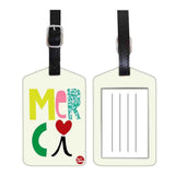 Nutcase Designer Luggage Travel Baggage Tags Single Tag With Name Card Inside Merci