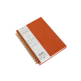 Numic Stria Wiro Collection| Terracotta Colour Hardbound Cover | A5 Size Notebook | 160 Pages 100 Gsm Ruled Lines | Wiro Book