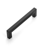 Ravinte 1 Pack Cabinet Handle Square Cabinet Cupboard Hanlde Matte Black Drawer Pulls Stainless Steel Kitchen Cabinet Pull Cabin