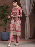 Libas Women'S Poly Crepe Kurta Set (36930 Multicolour Xl