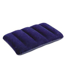 Mr Brand Creation Velvet Travel Pillow Navy Blue Air Pillow For Family Pillow Air Inflatable Pillow For Yoga Gym Aerobics Car (P