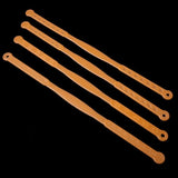 Pirv Tongue Cleaner Plastic Tongue Scraper Oral Care BpaFree Flexible Tongue Cleaning Brush Fight Bad Breath (Orange, Set Of 6)