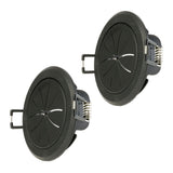 Construct Pro SpeedyZ Spring-Lock 2Cable Pass Through Port (Black/Pair)