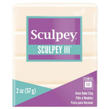 Sculpey III Polymer OvenBake Clay, Translucent, Non Toxic, 2 oz. bar