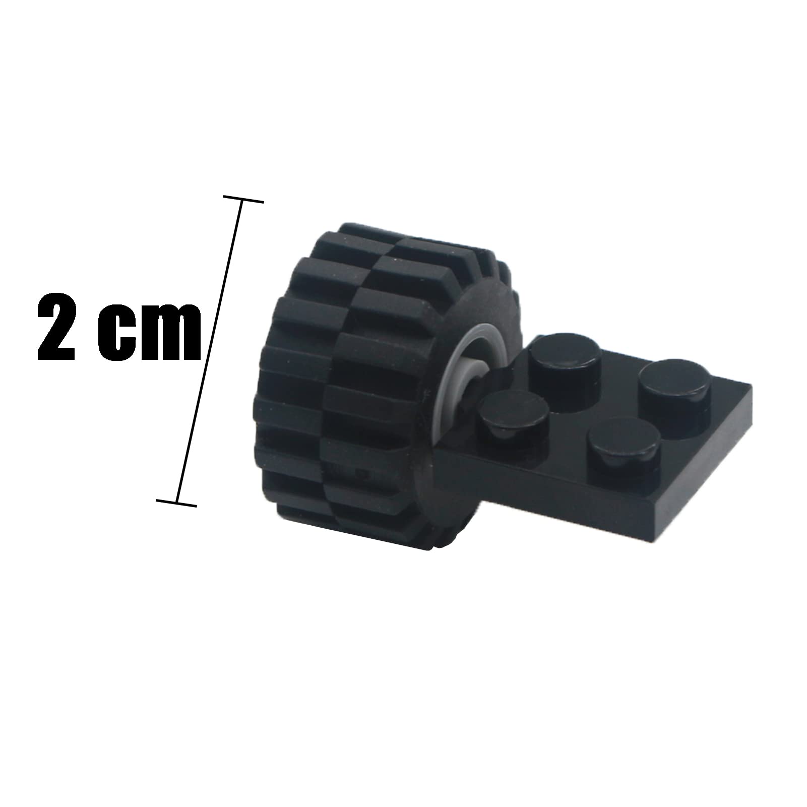 Tires Wheels and Axles Sets - 56 Pieces Brick Accessories Basic Classic Building Block Toys,Car Truck Wheels Parts
