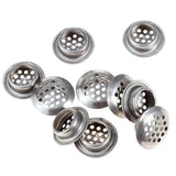 Heavenglow 3Xcabinet Air Vents Cover Stainless Steel Round Vent Mesh Hole Louver 19Mm| Home Building & Hardware