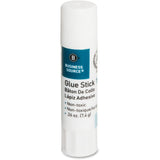 Business Source 15785 Glue Sticks, Permanent, Value Pack, .26 oz., 18/PK, Clear