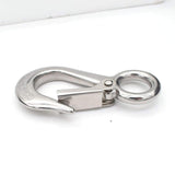 Alele Grab Hooks,Slip Hooks,304 Stainless Steel Lifting Hook Rigging Accessory,440 lbs.Work Load (Grab Hooks 0.2t)