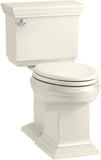 KOHLER K-6669-96 Memoirs Stately Comfort Height Elongated 1.28 GPF Toilet with Aqua Piston Flush Technology, Concealed Trap Way 