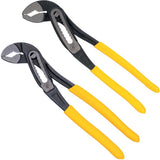 Klein Tools D5052KIT Pump Pliers Set, 7Inch and 10Inch Classic Klaw QuickAdjust VJaw Tongue and Groove Pliers, 2Piece