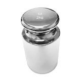 True Calibration Weight 2000g (2000 Grams) 2kg OIML Class M2 Precision Chrome Finish Test Weight for Digital Scale-New