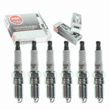 6 pc NGK V-Power Spark Plugs compatible with Ford Ranger 3.0L 4.0L V6 1997-2000