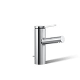 KOHLER K-99491-4-CP Elate Single-Handle Bathroom Sink Faucet, Pop-Up Drain, 1.2 GPM, Single Lever Handle, Sleek Design, Polished