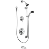 Moen T8343 Commercial PosiTemp Pressure Balancing Tub/Shower System without Valve, Chrome