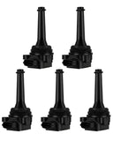 ECCPP Ignition Coil Pack of 5 Replacement for Volvo V70 C70 S60 S70 XC70 XC90 OE Part Numbers UF341 5C1320