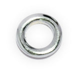Badris Curtain Eyelet Rings with Lock (Silver, 100).