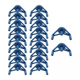 Ujeavette 2X20Pcs Plant Clips Plant Branches Bender For Vegetables Flowers Potted Plants Blue
