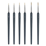 Kandpand 6 Pcs Painting Brushes Set For Fine DetailingProfessional Fine Tip Paint Brush SetThin Paint Brush And Miniature Brush 