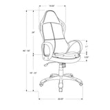 Monarch Specialties I Office Chair, Black