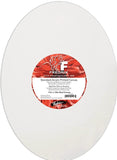 Fredrix 11 by 14Inch Oval Stretched Canvas
