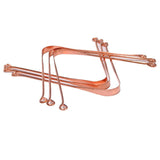 Yashvin Brand Superior Grade Copper Tongue Cleaner Scraper Set Of 6