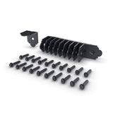 Ozco Building Products 56617 Laredo Sunset 2inch Rafter Clips, (10 per Pack), Black
