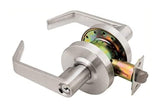 SUMBIN Ansi Grade 2 Commercial Heavy Duty Entry Door Lever Lockset, UL 3H Fire Rated ADA, Satin Chrome Finish