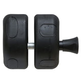 National Hardware N346203 MagnaLatch Side Pull, 23/4, Adjustable, Stainless Steel Components, Black