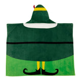 Franco Elf The Movie Buddy Holiday Christmas Kids Bedding Soft Cozy Hooded Throw Blanket, 40 in x 50 in, (Officially Licensed Pr