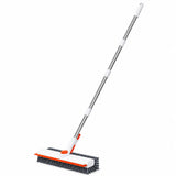 Floor Scrub Brush with Long Handle, 3in1 Shower & Bathroom Scrubber