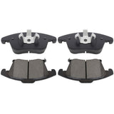ECCPP D1653-8882 4pcs Front Semi Metallic Disc Brake Pad Set Fit For Ford For Fusion 2013-2017 2019-2020,For Lincoln MKZ 2013-20