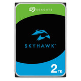 SEAGATE Skyhawk 2 TB Surveillance(SV) Internal Hard Drive HDD - 3.5 Inch SATA 6 Gb/s 256 MB Cache for DVR NVR Security Camera Sy