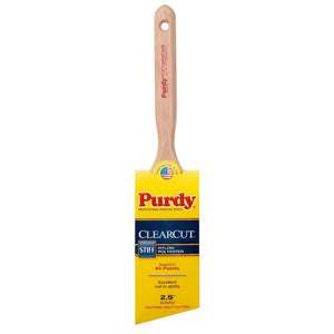 Purdy 144152125 Clearcut Series Glide Angular Trim Paint Brush, 2-1/2 Inch