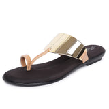Ortho Joy Fancy Doctor Slippers | Stylish Chappal For Women | Comfortable Flat Sandals For Women,Beige,8,B09YMBJFN1