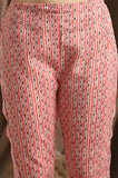 Toplot Women'S Cotton Blend Printed Kurti With Pant (Kurti-Pant-5060-Pink-Xl),Pink,,B0BR1D26L8
