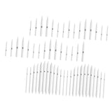 KONTONTY 54pcs Art Blending Stumps Art Paper Drawing Tools Sketch Shaders Smudge Stick for Painting