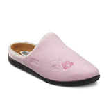 Dr.comfort Women's Cozy Therapeutic Slippers: Pink 7 Wide (C/D)