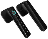 5-in-1 Smart Fingerprint Door Lock,Keyless Entry Digital Knob, Bluetooth App Control, Card and Key, Biometric Door Knob with Han