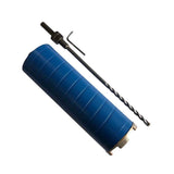 3 Dry Diamond Core Drill Bits for Brick and Block with 1/2 Shank Pilot Bit Adapter, 9.5 Drilling Depth, 5/811 Arbor