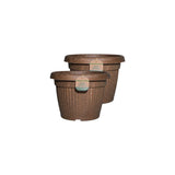 Harshdeep Planters For Balcony Bello Indoor Outdoor Home Living Room Office Decor Round Earth Friendly Made Of Bamboo And Ri
