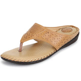 Ortho Joy Doctor Slippers | Soft Fancy Chappal For Women | Comfortable Footwear For Women,Beige,6,B0B4NMS7XG