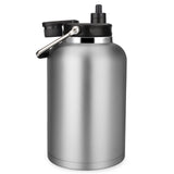 Zenbo One Gallon Jug with Straw, 128 oz Double Wall Vacuum Insulated Sports Water Bottle, Keeps Cold up to 48 Hours, Leak-Proof 