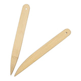 MinnowXY 1 Set Bamboo Point Tuner Seam Creaser Sewing Tool for Patchwork Crimping Seam Presser Tool for Sewing Quilting