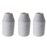 KEMAO 9-8218 Shield Cup, 3Pcs, Fit for Thermal Dynamics SL60/SL100 Plasma Cutting Torch Consumables
