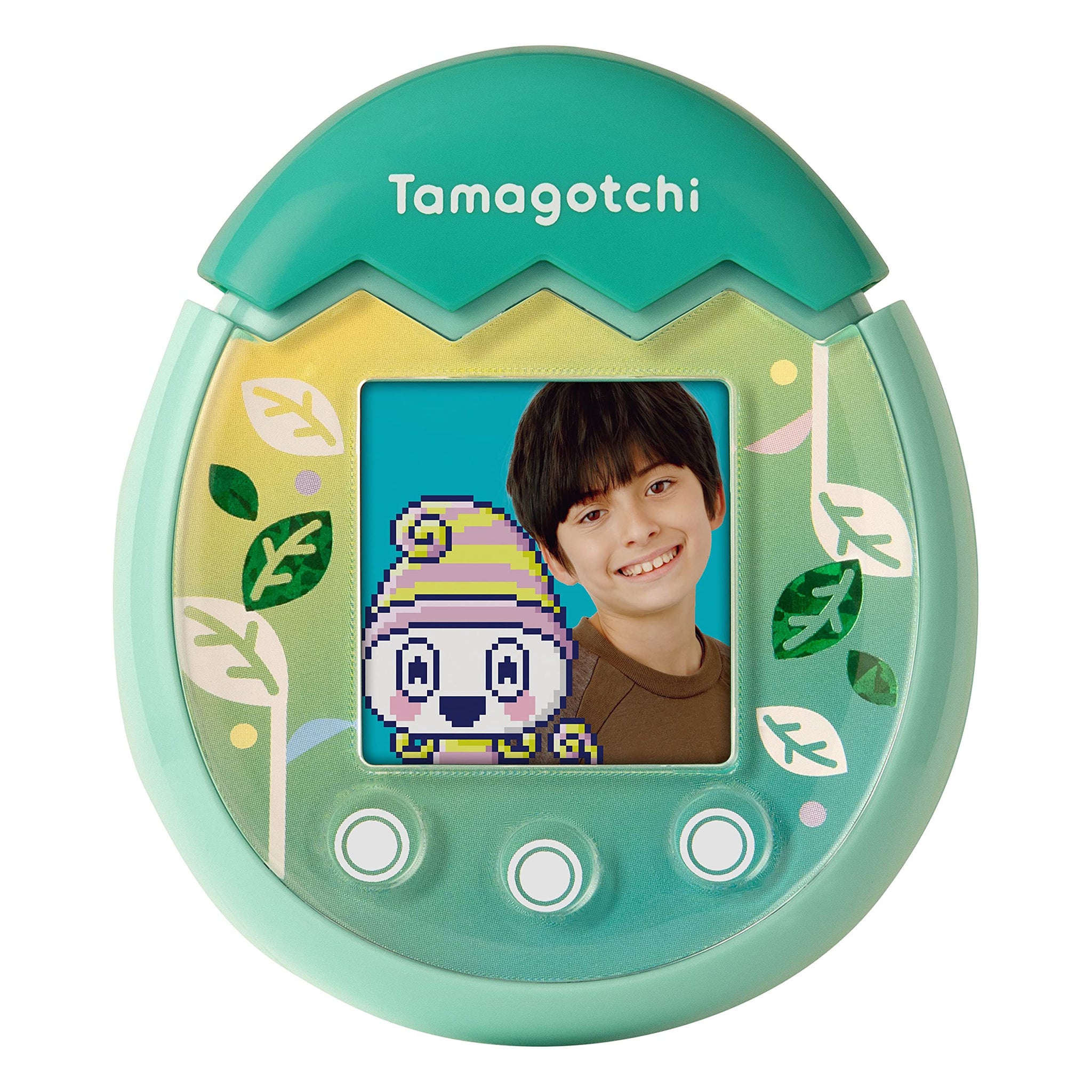 Tamagotchi Pix - Nature (Green),Electronic Pets, Save On Dolls And Figures From Glitter Girls, Polly Pocket, Schleich And More