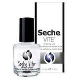 Seche Vite Dry Fast Top Coat Nail Polish - Quick Dry Long Lasting Clear Nail Polish Made In The Usa 0.5 Fl Oz -Like New
