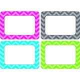 Chevron Name Tags Multi Pack Learning Materials Teacher Aids Tcr5526 Teacher Created Resources