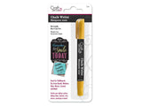 Chalk Writer, Mess Free, Weterasable marker for many surfaces Amazing Vibrant Color, Gold